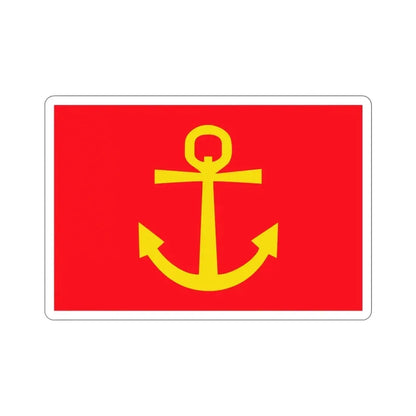 Former flag of Narvik Nordland Norway STICKER Vinyl Die-Cut Decal - The Sticker Space