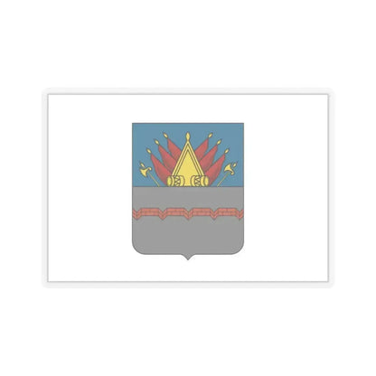 Former Flag of Omsk Russia - STICKER Vinyl Kiss-Cut Decal 2 Inch Transparent - The Sticker Space