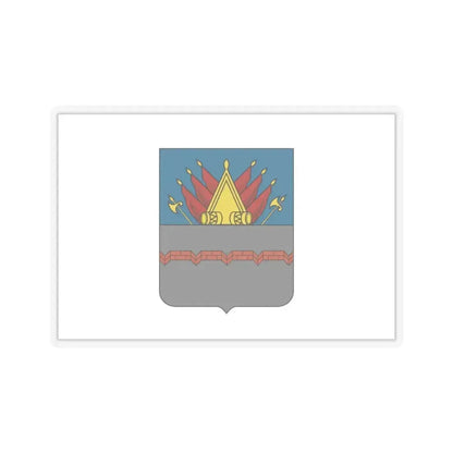 Former Flag of Omsk Russia - STICKER Vinyl Kiss-Cut Decal 3 Inch Transparent - The Sticker Space