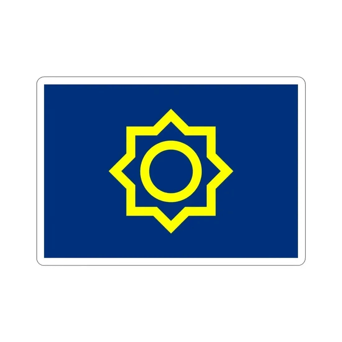 Former Flag of Seoul STICKER Vinyl Die-Cut Decal - The Sticker Space