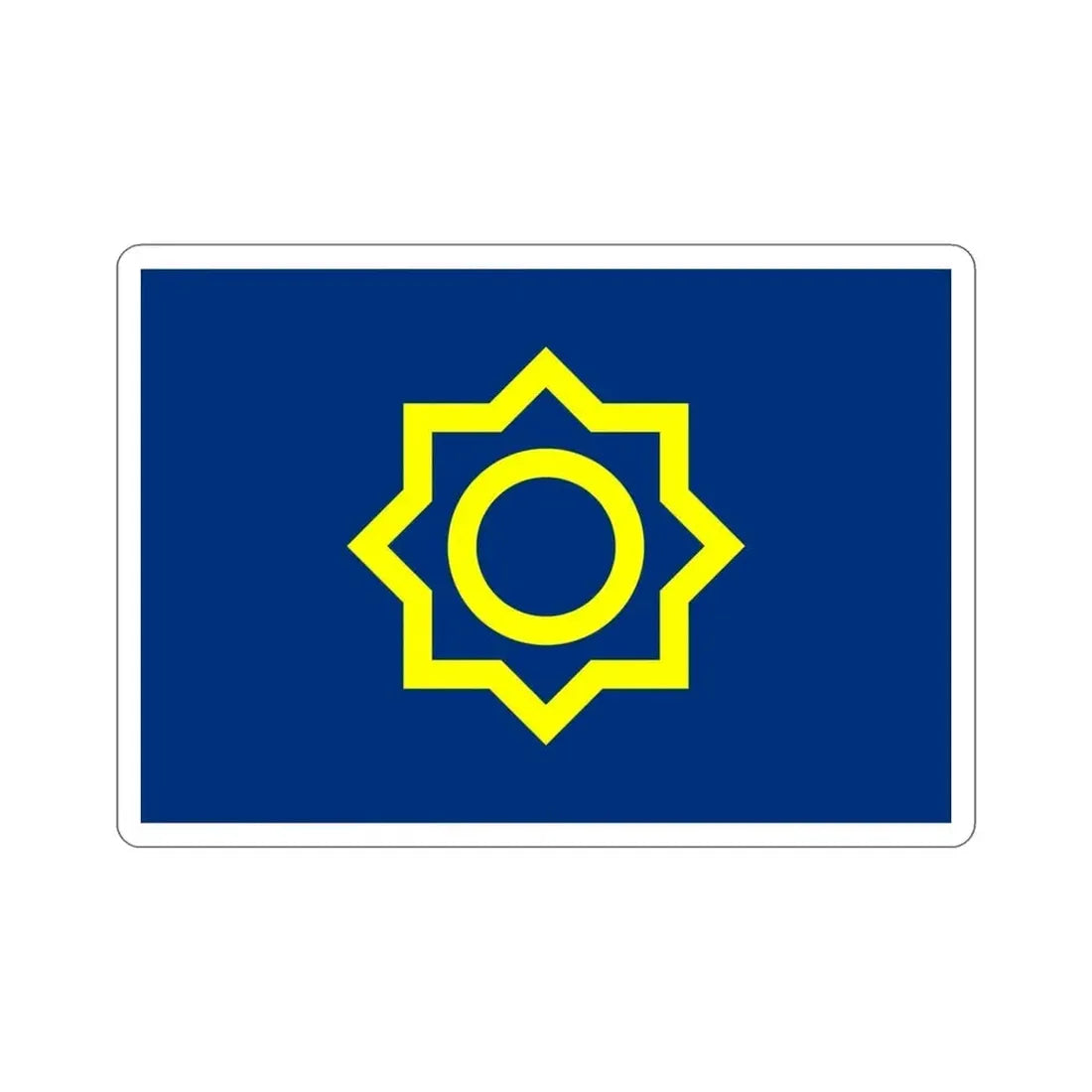 Former Flag of Seoul STICKER Vinyl Die-Cut Decal - The Sticker Space