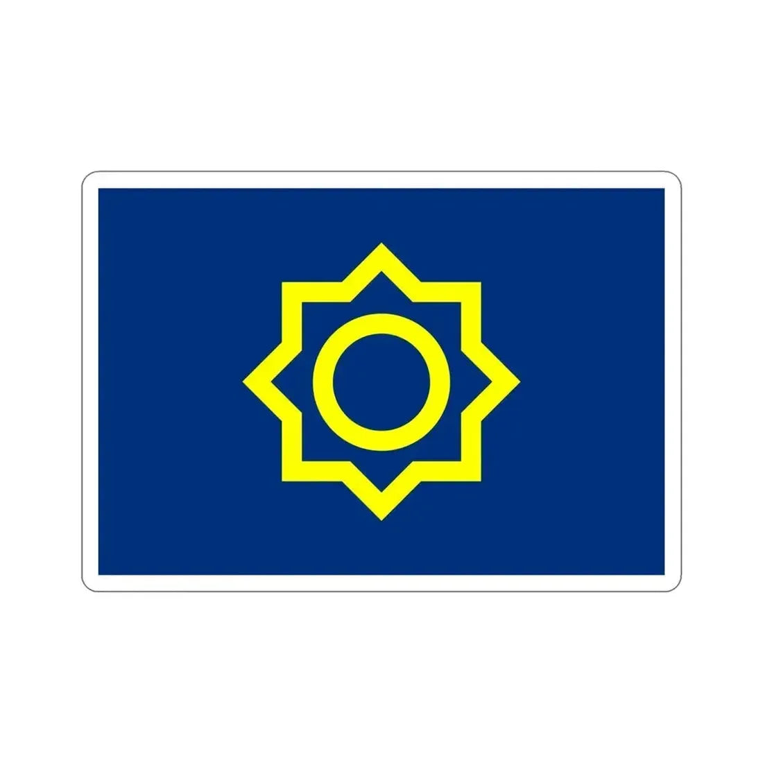 Former Flag of Seoul STICKER Vinyl Die-Cut Decal - The Sticker Space