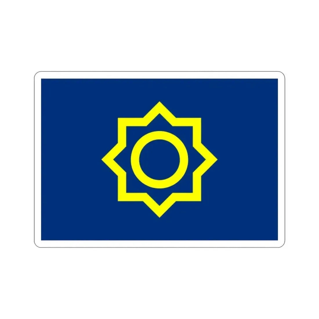 Former Flag of Seoul STICKER Vinyl Die-Cut Decal - The Sticker Space