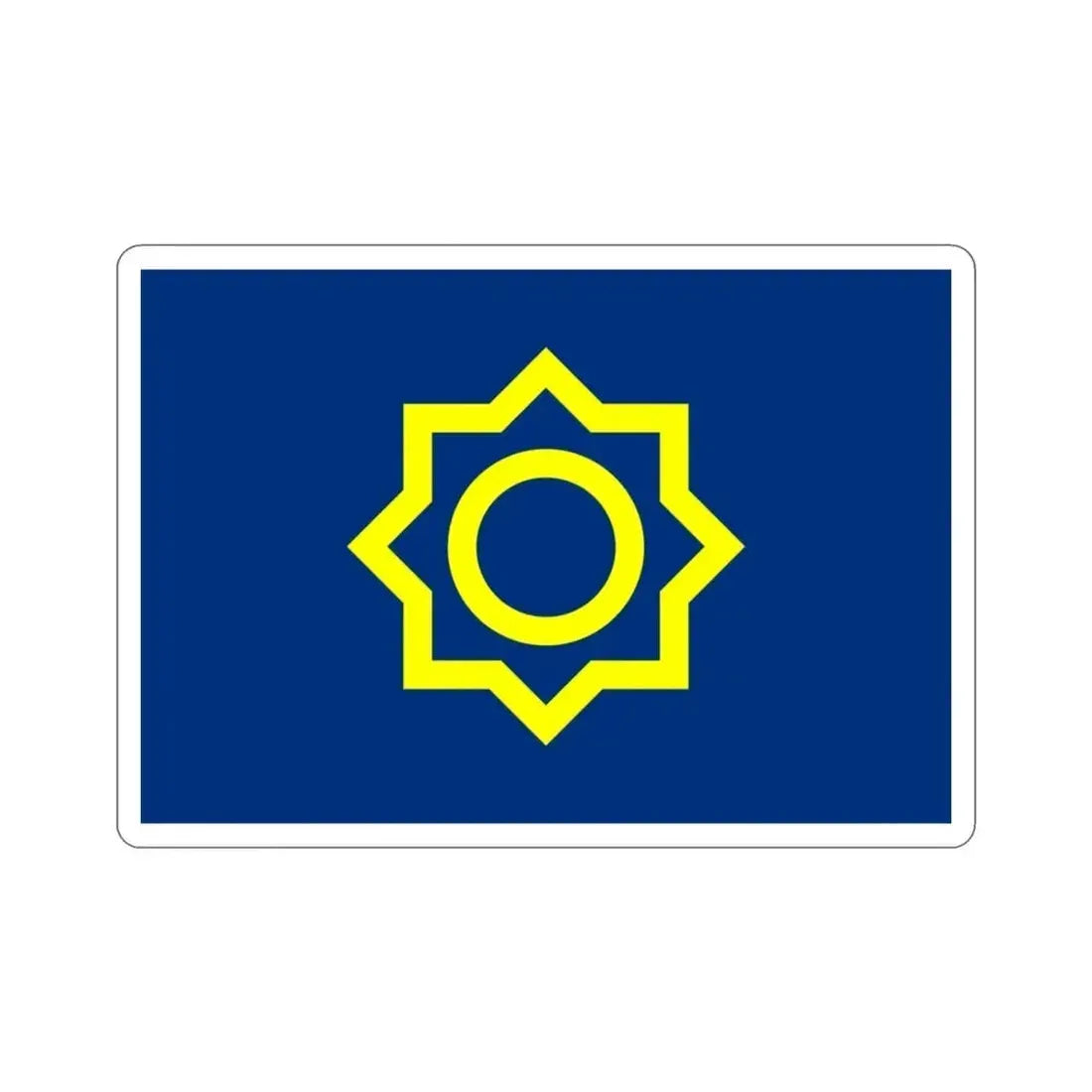 Former Flag of Seoul STICKER Vinyl Die-Cut Decal - The Sticker Space