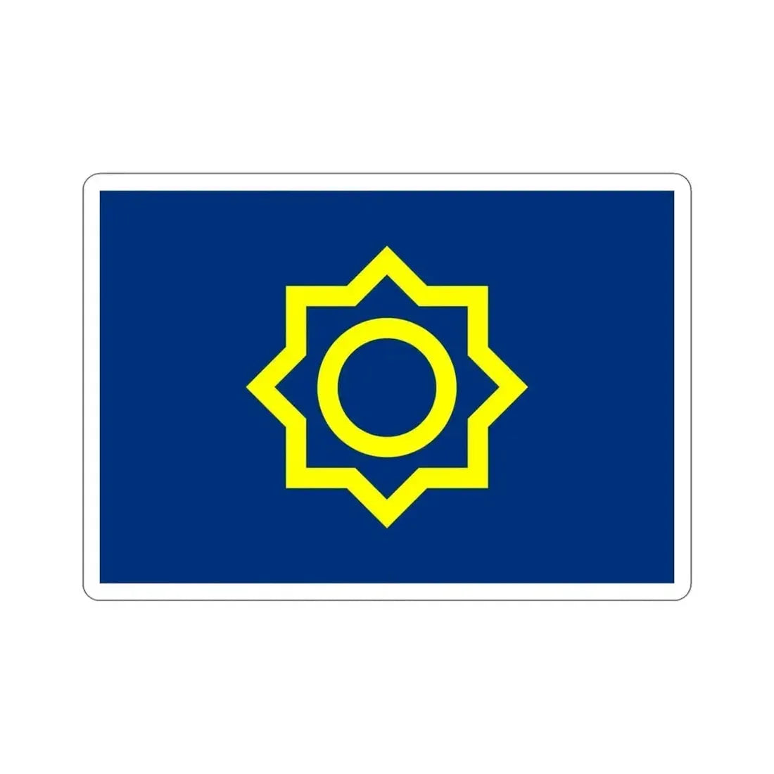 Former Flag of Seoul STICKER Vinyl Die-Cut Decal - The Sticker Space