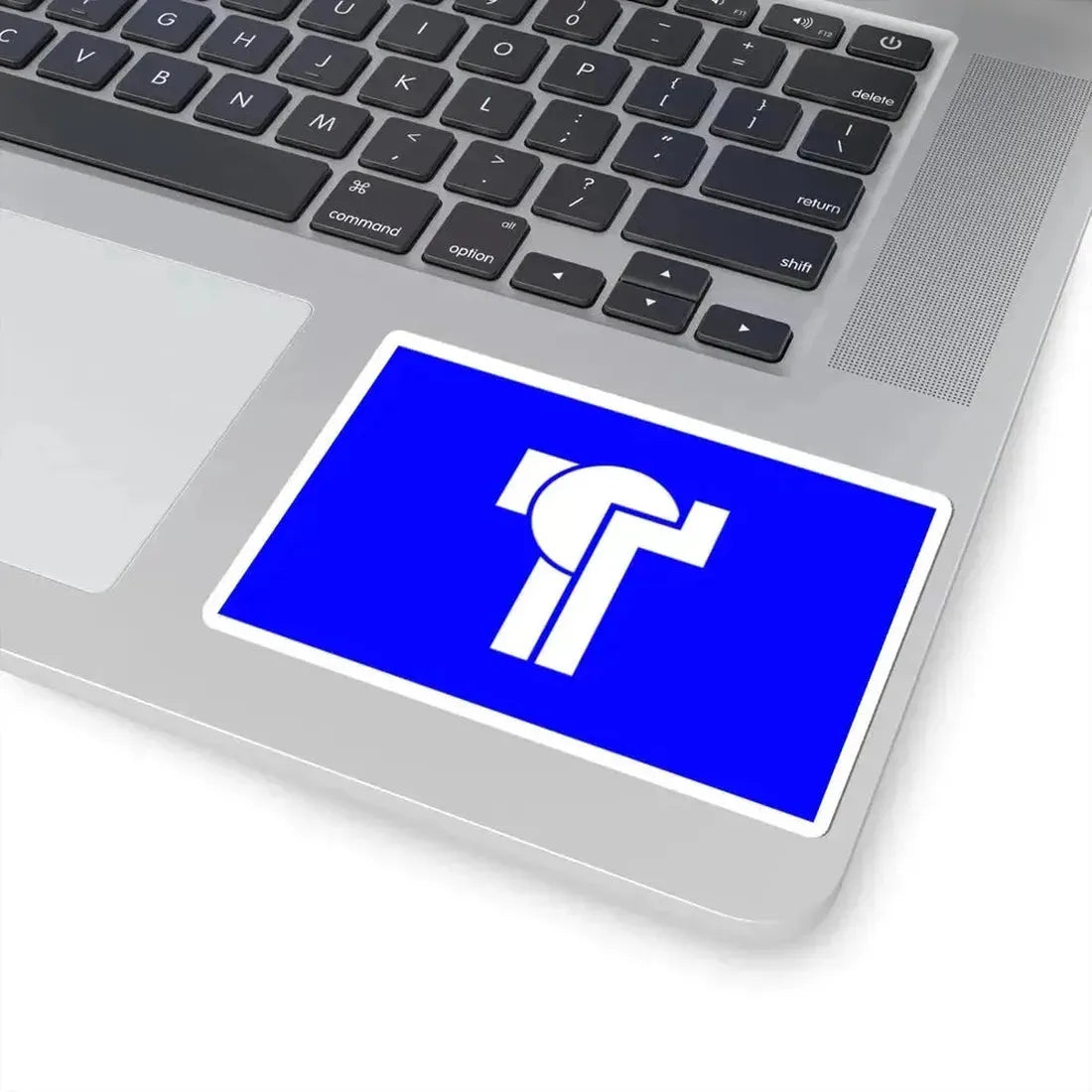 Former flag of Tempe Arizona blue variant (United States) STICKER Vinyl Kiss-Cut Decal - The Sticker Space