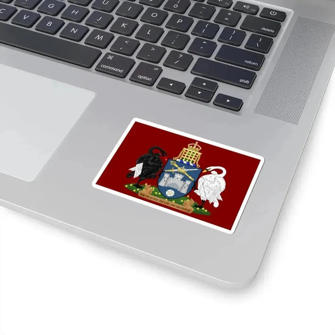 Formerly used flag of the Australian Capital Territory (Australia) STICKER Vinyl Kiss-Cut Decal - The Sticker Space