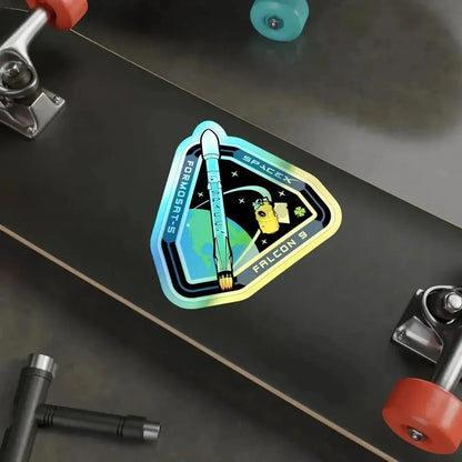 Formosat-5 (SpaceX) Holographic STICKER Die-Cut Vinyl Decal - The Sticker Space