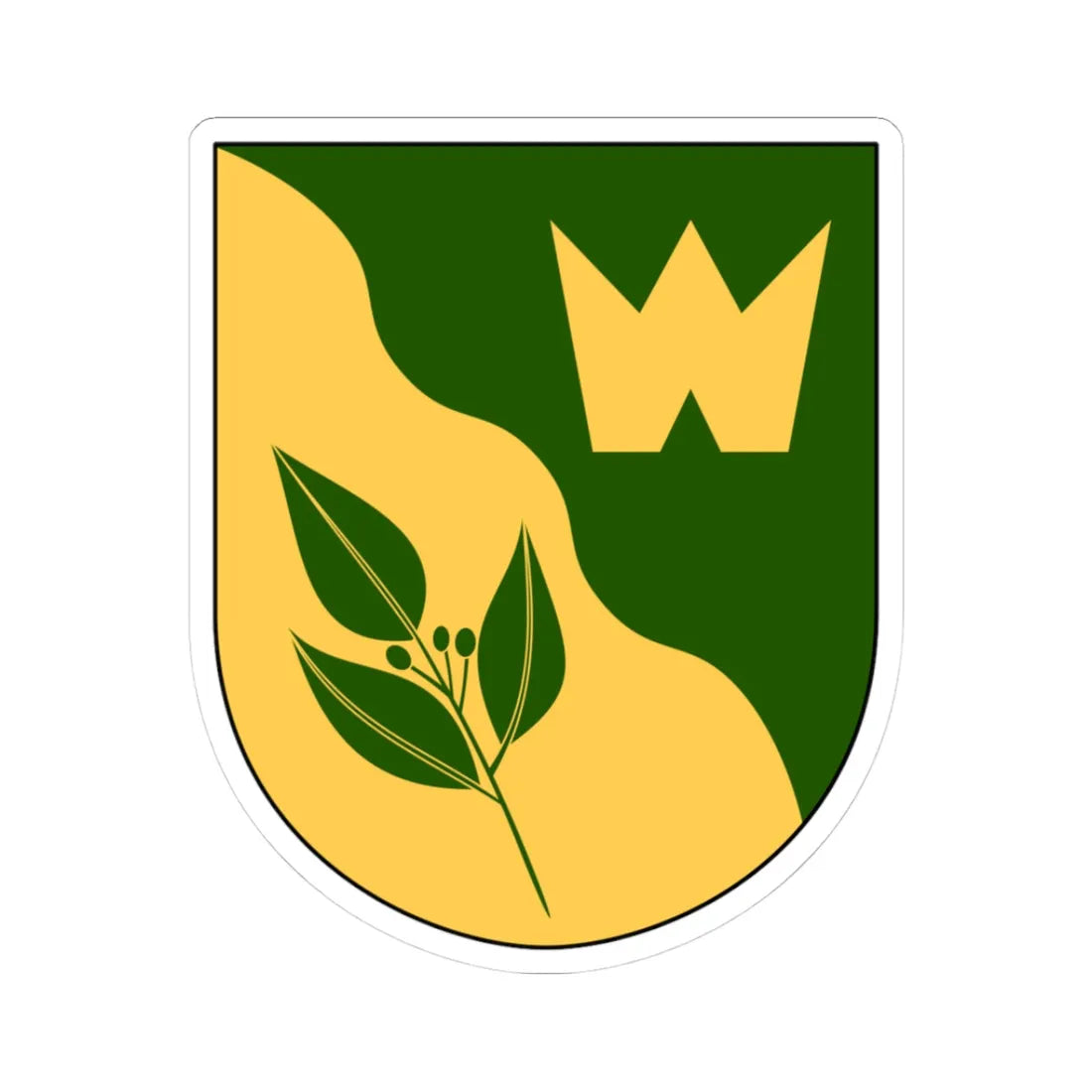 Forshaga vapen (Sweden) (Coat of Arms) STICKER Vinyl Kiss-Cut Decal - The Sticker Space