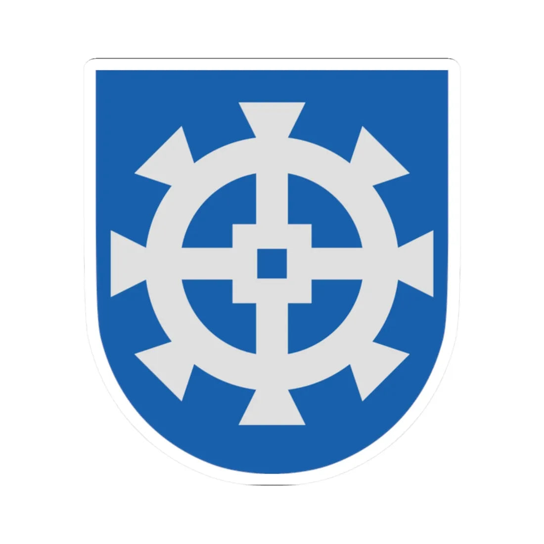 Forssan vaakuna (Finland) (Coat of Arms) STICKER Vinyl Kiss-Cut Decal 2 Inch White - The Sticker Space