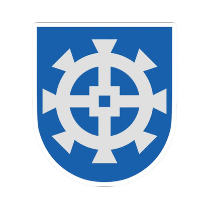 Forssan vaakuna (Finland) (Coat of Arms) STICKER Vinyl Kiss-Cut Decal 2 Inch White - The Sticker Space