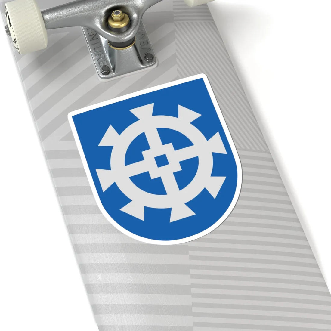 Forssan vaakuna (Finland) (Coat of Arms) STICKER Vinyl Kiss-Cut Decal - The Sticker Space