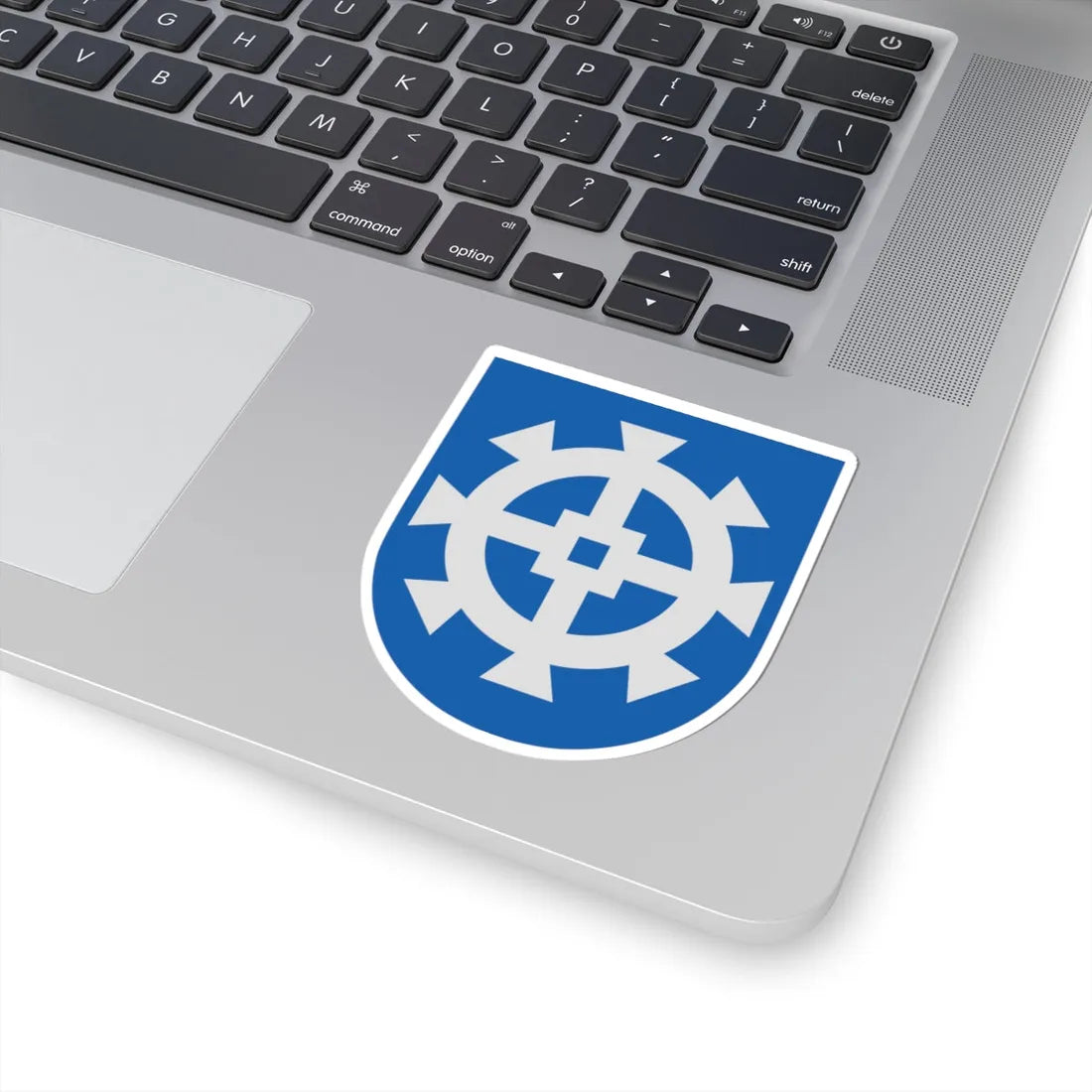 Forssan vaakuna (Finland) (Coat of Arms) STICKER Vinyl Kiss-Cut Decal - The Sticker Space