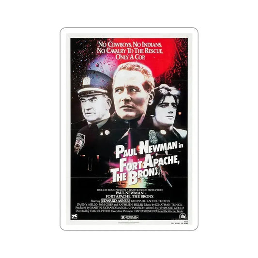 Fort Apache the Bronx 1981 Movie Poster STICKER Vinyl Die-Cut Decal 6 Inch - The Sticker Space