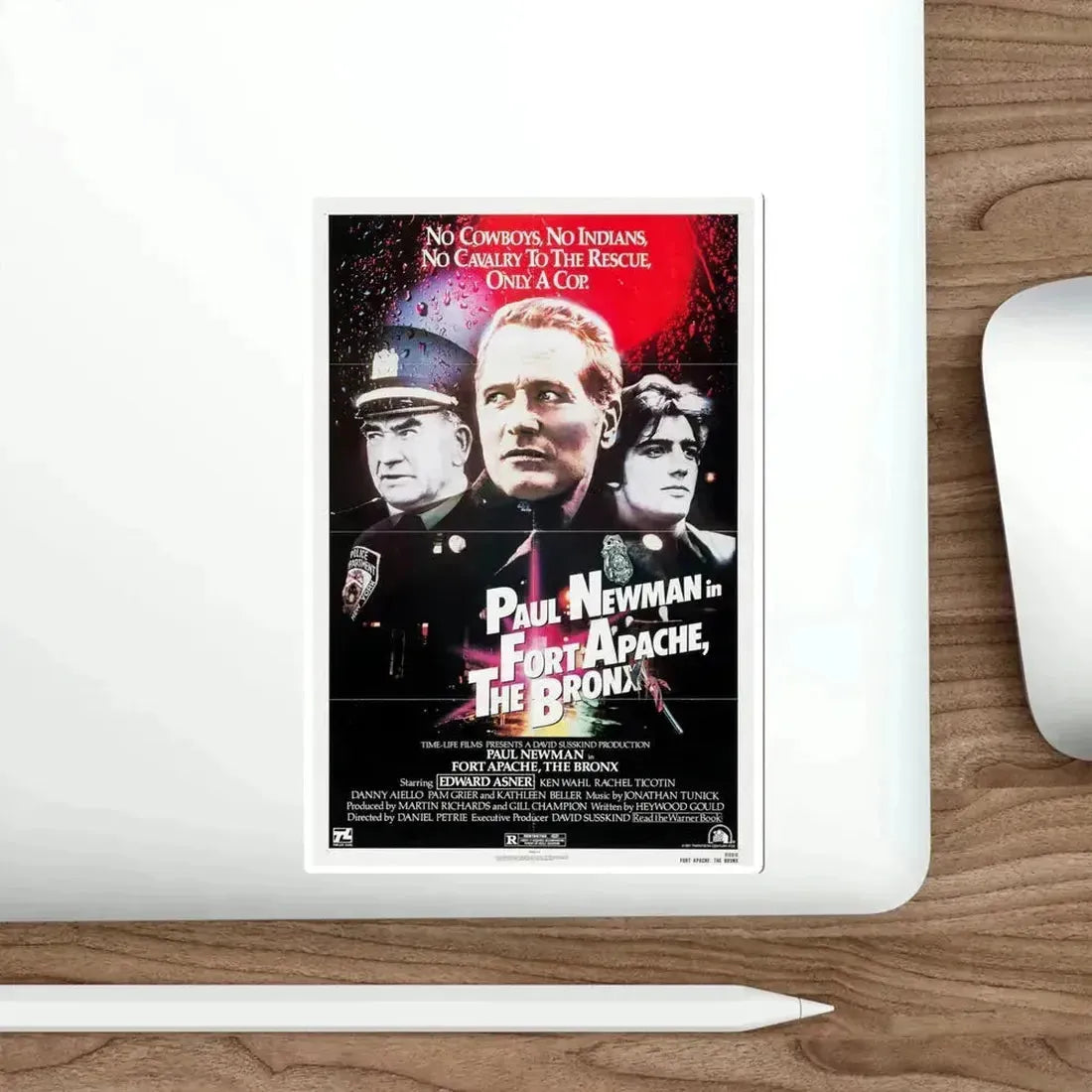 Fort Apache the Bronx 1981 Movie Poster STICKER Vinyl Die-Cut Decal - The Sticker Space