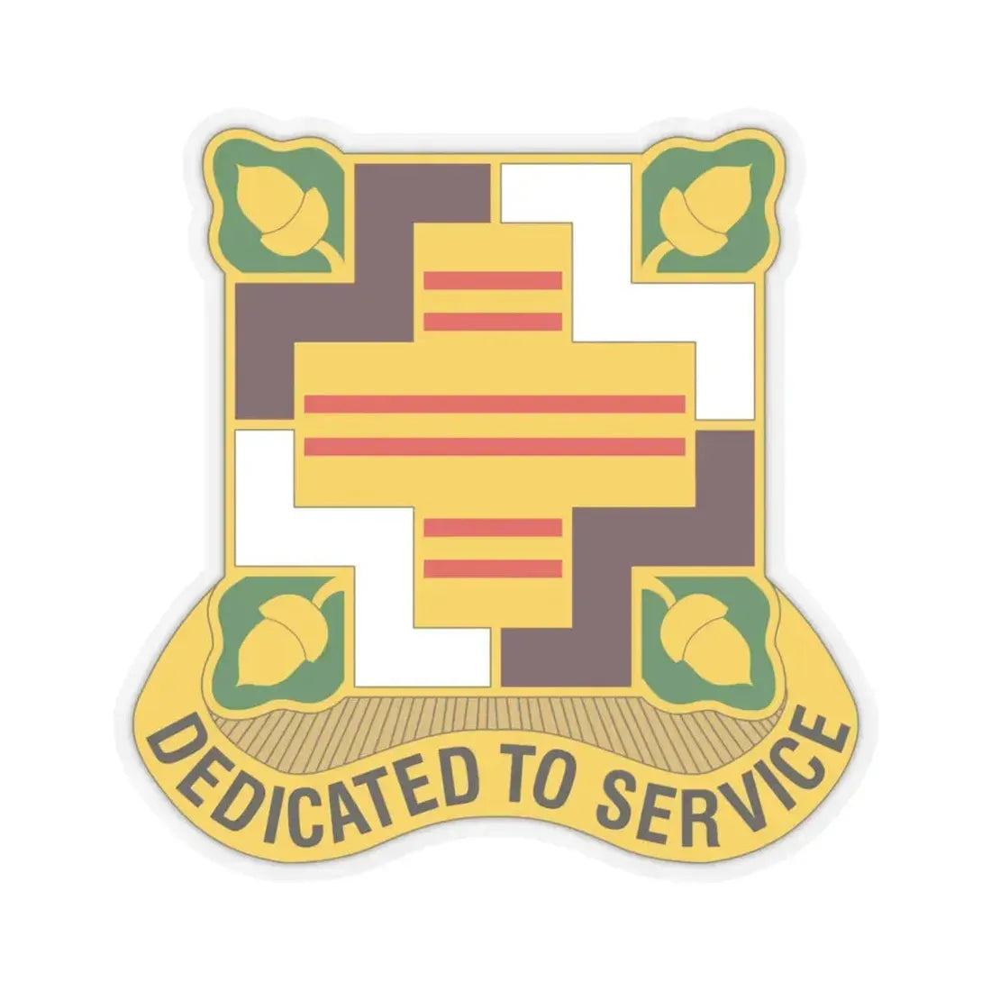 Fort Belvoir Community Hospital US (U.S. Army) STICKER Vinyl Kiss-Cut Decal 6 Inch Transparent - The Sticker Space