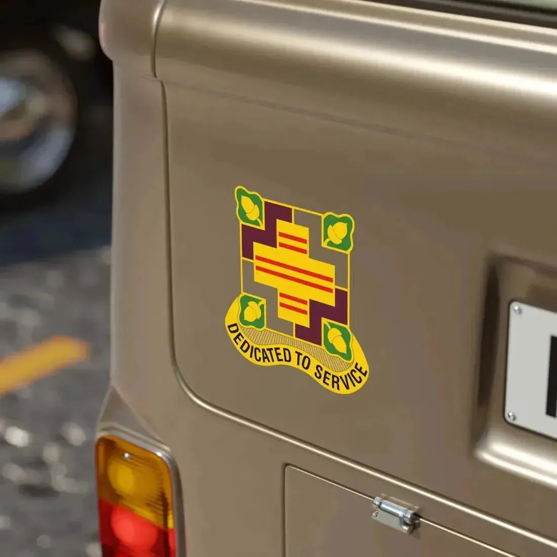 Fort Belvoir Community Hospital US  (U.S. Army) Transparent STICKER Die-Cut Vinyl Decal - The Sticker Space