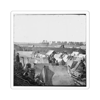 Fort Burnham, Va. Encampment and Earthworks (U.S. Civil War) STICKER Vinyl Kiss-Cut Decal 4 Inch White - The Sticker Space