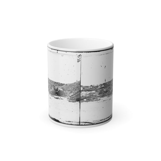 Fort Fisher, N.C. Interior View (U.S. Civil War) Color Morphing Mug 11oz-11oz-The Sticker Space
