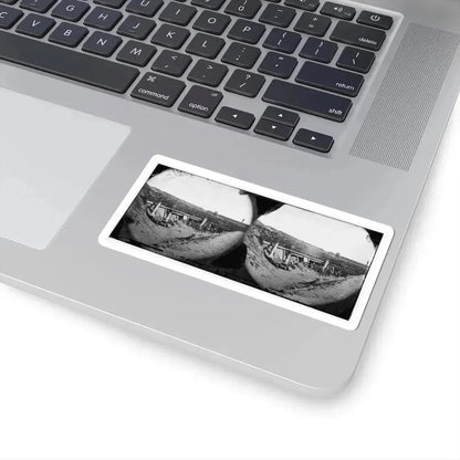 Fort Fisher, N.C. Interior of the  Pulpit ; Another View (U.S. Civil War) STICKER Vinyl Kiss-Cut Decal - The Sticker Space