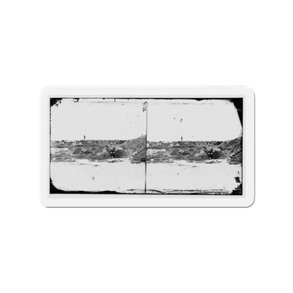 Fort Fisher, N.C. Interior View (U.S. Civil War) Refrigerator Magnet - The Sticker Space