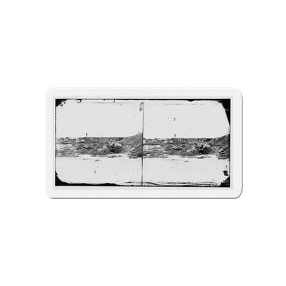 Fort Fisher, N.C. Interior View (U.S. Civil War) Refrigerator Magnet - The Sticker Space