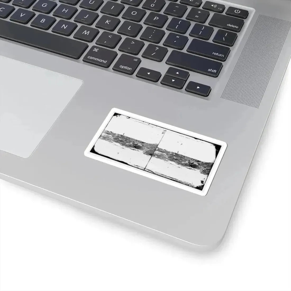 Fort Fisher, N.C. Interior View (U.S. Civil War) STICKER Vinyl Kiss-Cut Decal - The Sticker Space