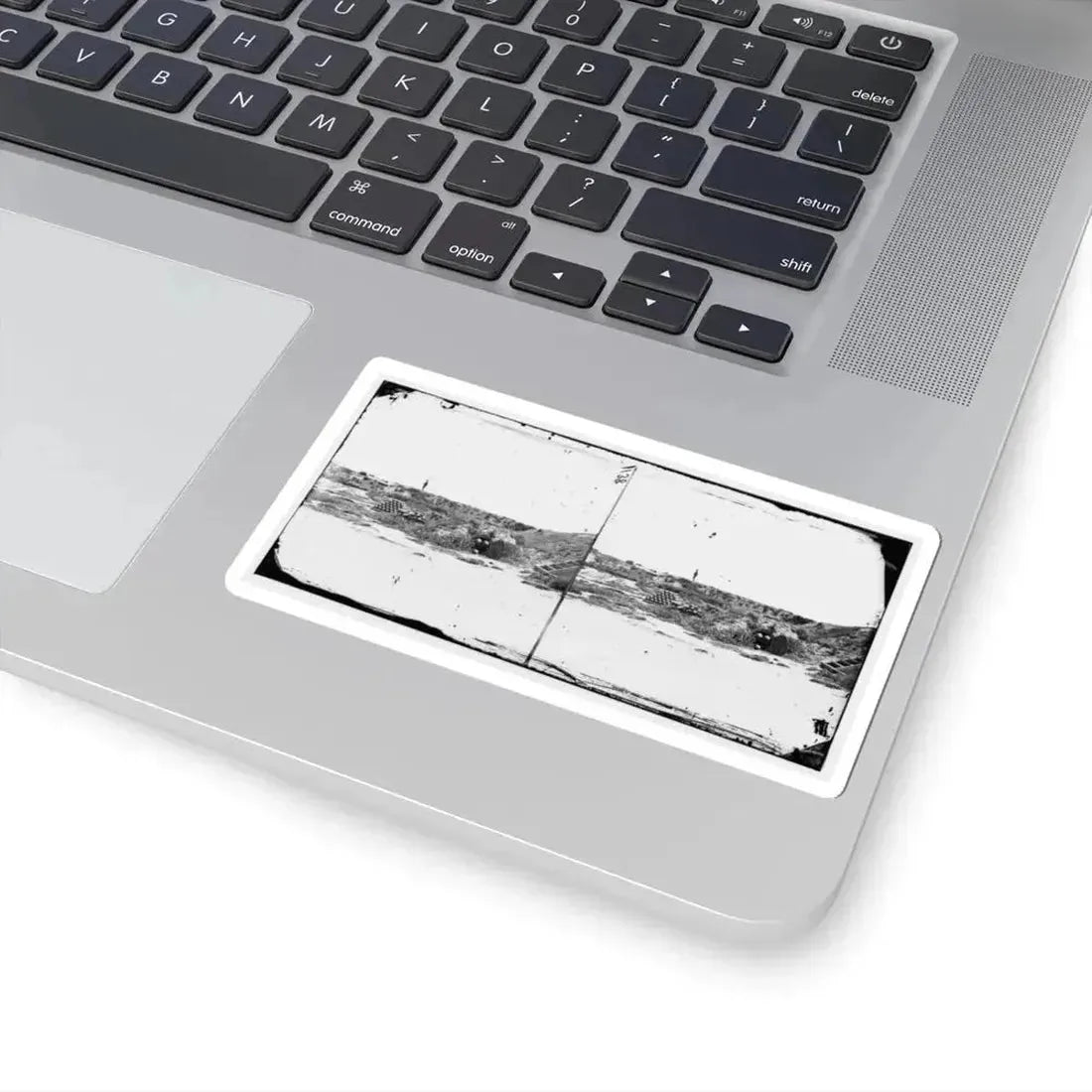 Fort Fisher, N.C. Interior View (U.S. Civil War) STICKER Vinyl Kiss-Cut Decal - The Sticker Space