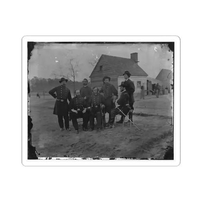 Fort Harrison, Va. Group of Surgeons of the Army of the James (U.S. Civil War) STICKER Vinyl Kiss-Cut Decal 2 Inch White - The Sticker Space