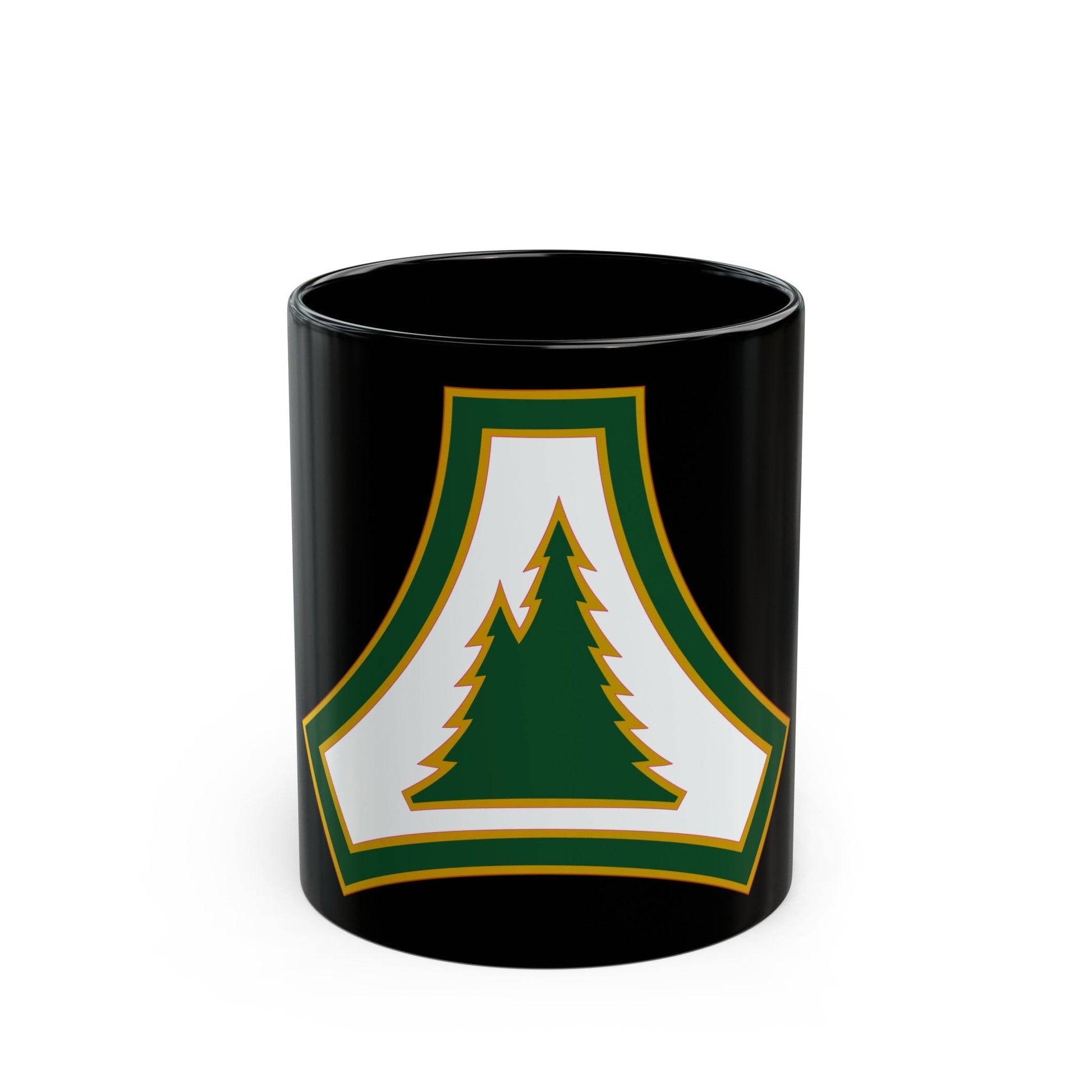 Fort McCoy (U.S. Army) Black Coffee Mug-11oz-The Sticker Space