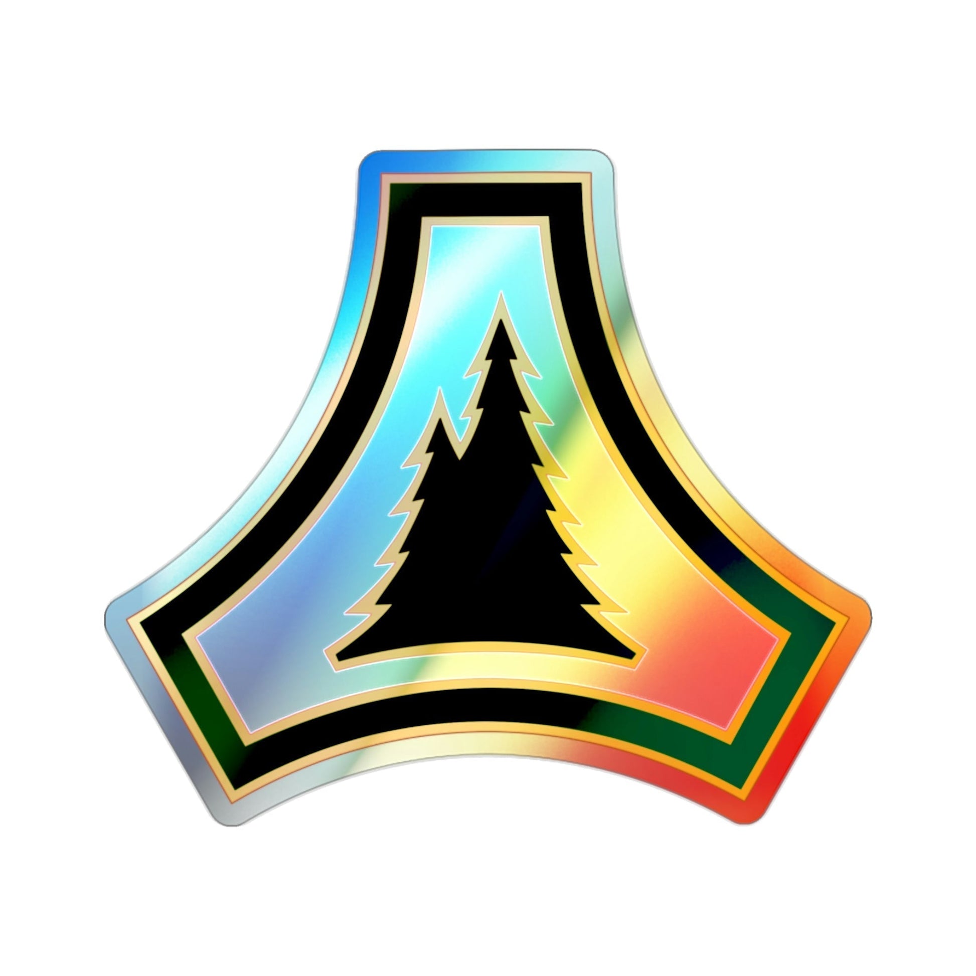 Fort McCoy (U.S. Army) Holographic STICKER Die-Cut Vinyl Decal-2 Inch-The Sticker Space