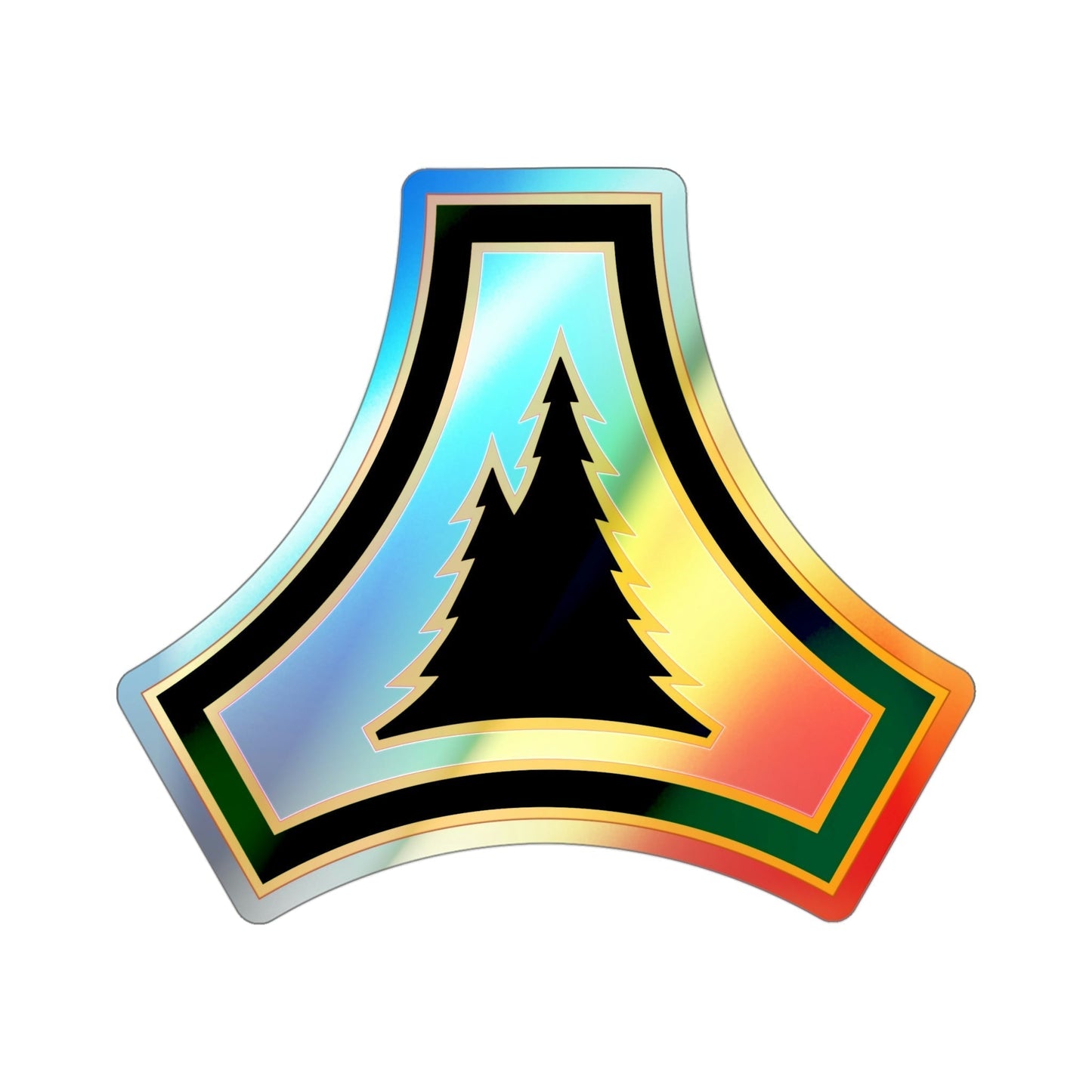 Fort McCoy (U.S. Army) Holographic STICKER Die-Cut Vinyl Decal-4 Inch-The Sticker Space