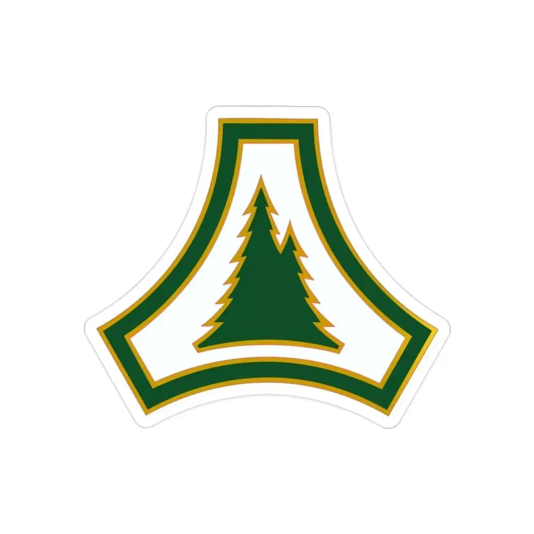 Fort McCoy (U.S. Army) REVERSE PRINT Transparent Die-Cut STICKER - The Sticker Space