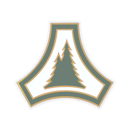 Fort McCoy (U.S. Army) STICKER Vinyl Kiss-Cut Decal 2 Inch Transparent - The Sticker Space