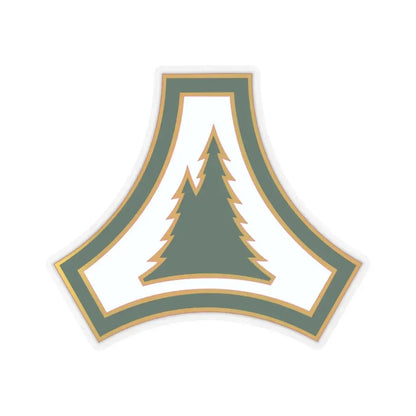 Fort McCoy (U.S. Army) STICKER Vinyl Kiss-Cut Decal 3 Inch Transparent - The Sticker Space