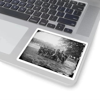 Fort Monroe, Va. Officers of 3D Pennsylvania Heavy Artillery (U.S. Civil War) STICKER Vinyl Kiss-Cut Decal - The Sticker Space
