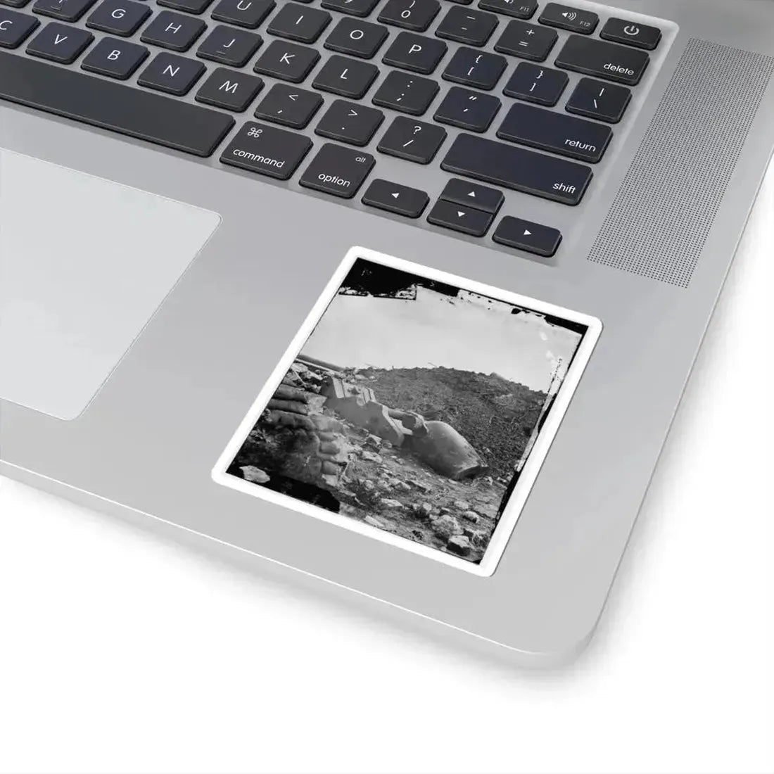 Fort Pulaski, Ga. Dismounted Mortar (U.S. Civil War) STICKER Vinyl Kiss-Cut Decal - The Sticker Space