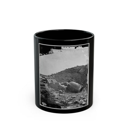 Fort Pulaski, Ga. Dismounted Mortar (U.S. Civil War) Black Coffee Mug