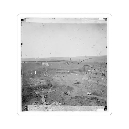 Fort Sanders, Knoxville, Tennessee-2 (U.S. Civil War) STICKER Vinyl Kiss-Cut Decal 2 Inch White - The Sticker Space