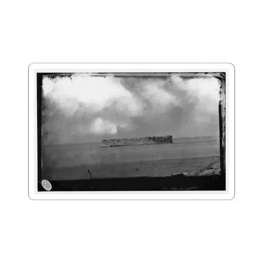 Fort Sumter (U.S. Civil War) STICKER Vinyl Kiss-Cut Decal 2 Inch White - The Sticker Space