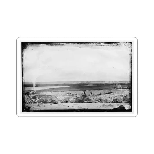 Fort Sumter. Vincents Creek. Battery Gregg (U.S. Civil War) STICKER Vinyl Kiss-Cut Decal 2 Inch White - The Sticker Space