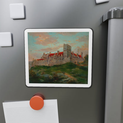 Fort Ticonderoga (Magazine Illustration) Refrigerator Magnet-The Sticker Space