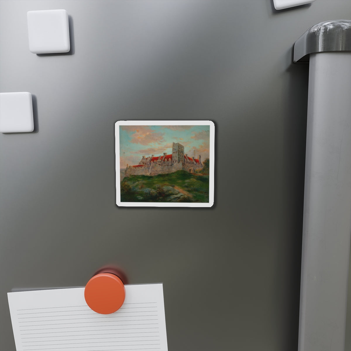 Fort Ticonderoga (Magazine Illustration) Refrigerator Magnet-The Sticker Space