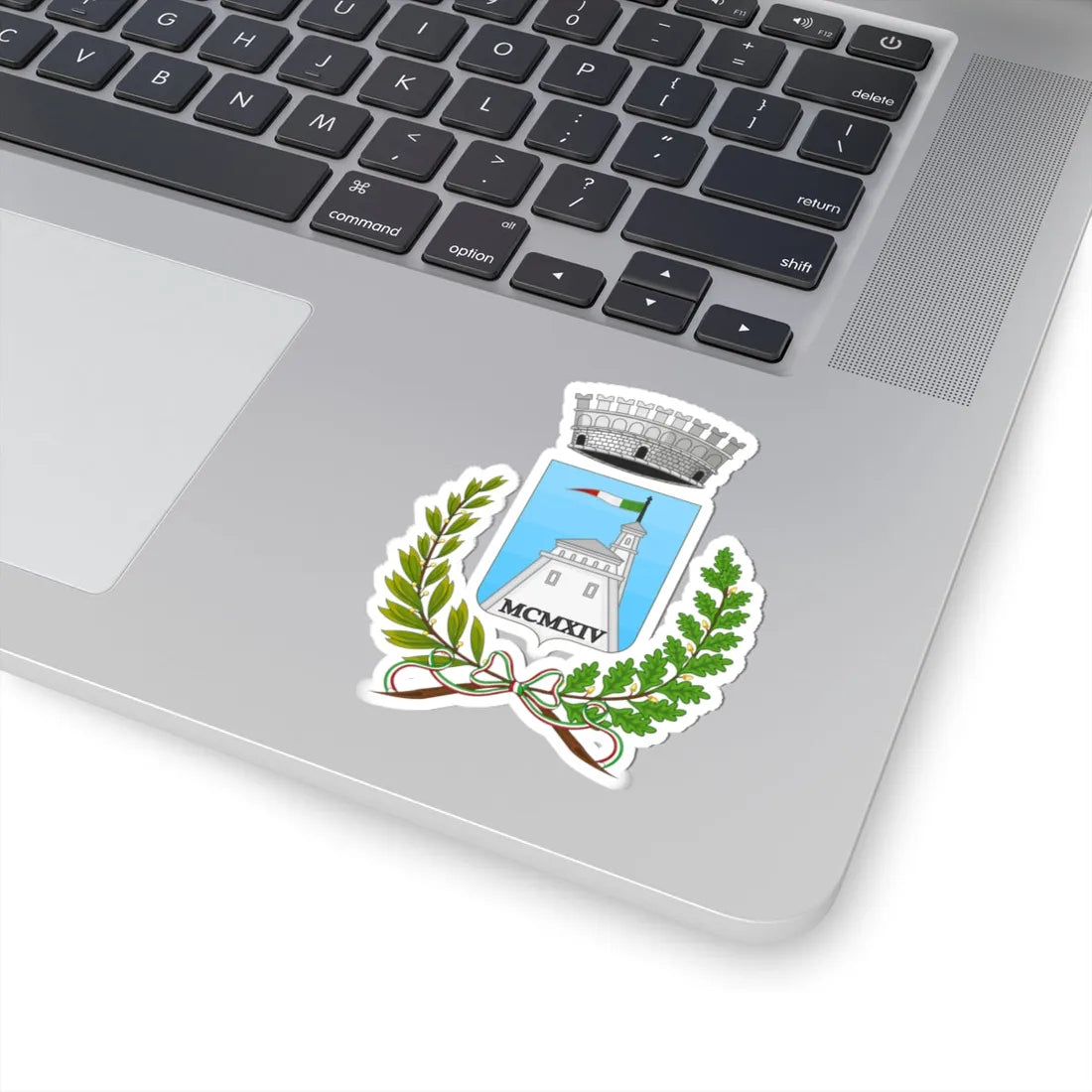 Forte dei Marmi-Stemma (Italy) (Coat of Arms) STICKER Vinyl Kiss-Cut Decal - The Sticker Space