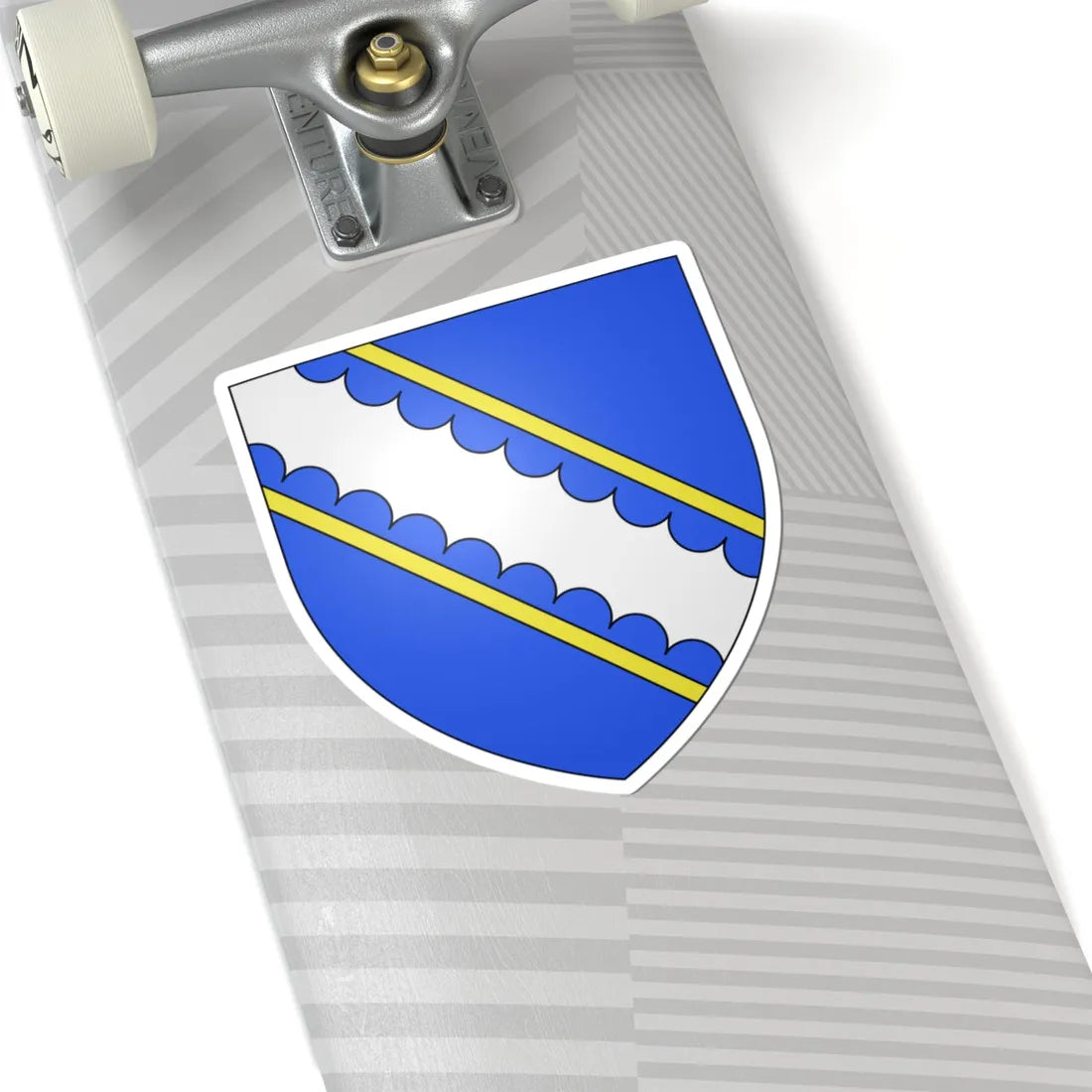 Fortescue arms (England) (Coat of Arms) STICKER Vinyl Kiss-Cut Decal - The Sticker Space