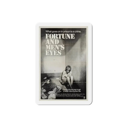 Fortune and Men's Eyes 1971 Movie Poster Refrigerator Magnet 2 Inch - The Sticker Space