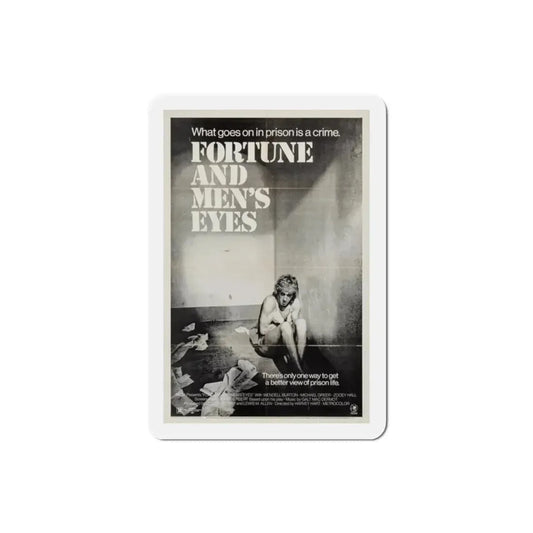 Fortune and Men's Eyes 1971 Movie Poster Refrigerator Magnet 2 Inch - The Sticker Space