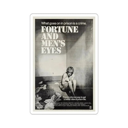 Fortune and Men's Eyes 1971 Movie Poster STICKER Vinyl Die-Cut Decal 3 Inch - The Sticker Space