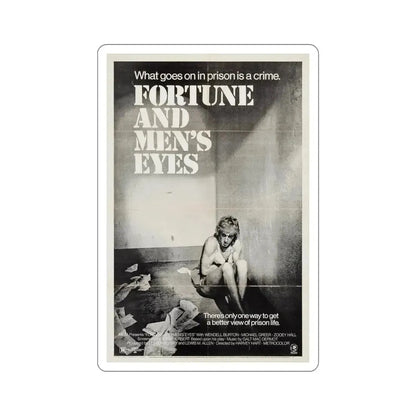 Fortune and Men's Eyes 1971 Movie Poster STICKER Vinyl Die-Cut Decal 5 Inch - The Sticker Space