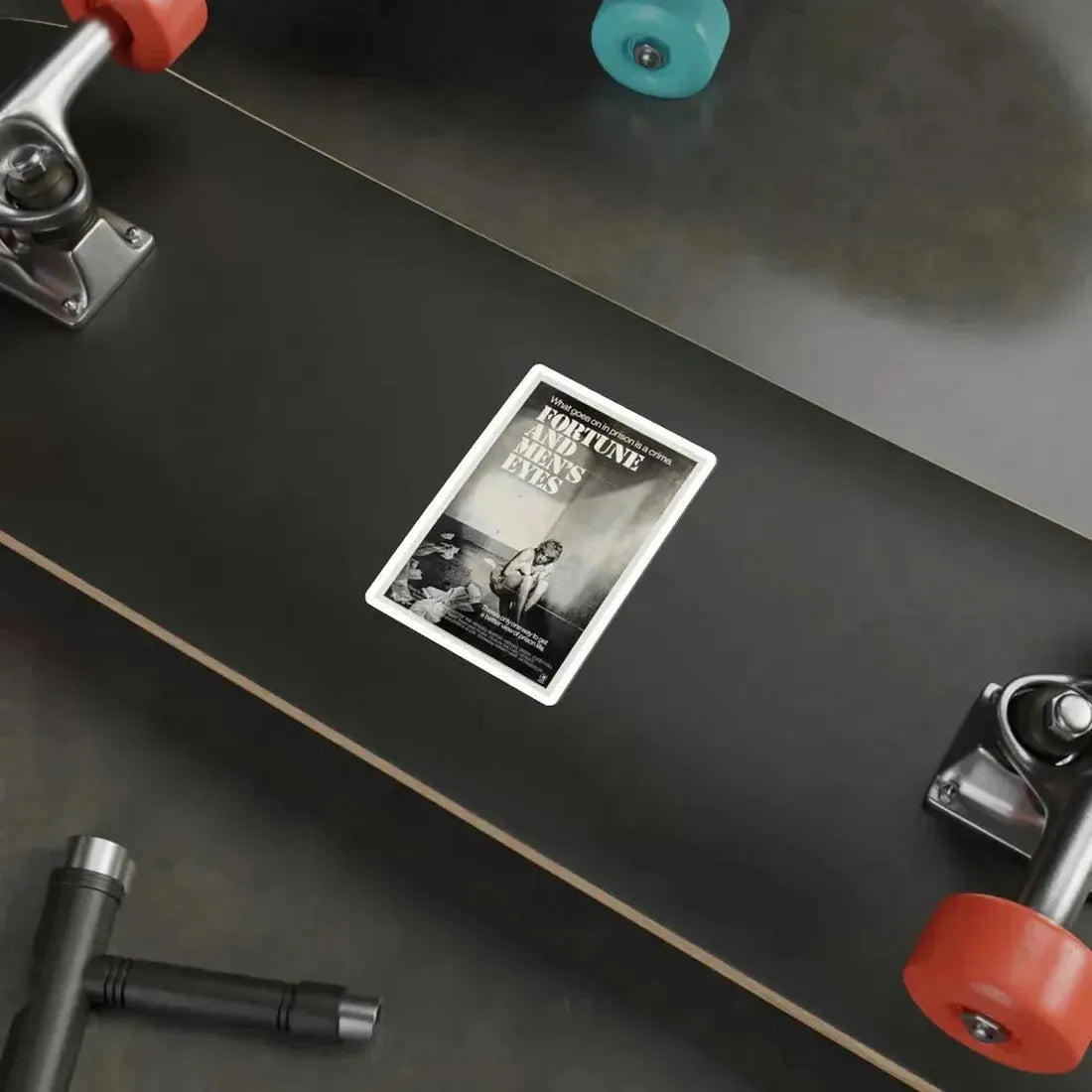 Fortune and Men's Eyes 1971 Movie Poster STICKER Vinyl Die-Cut Decal - The Sticker Space